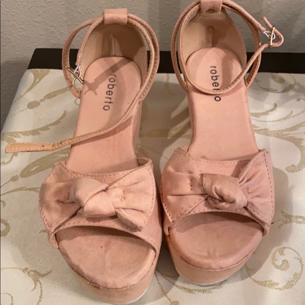 Pink Suede shoes
